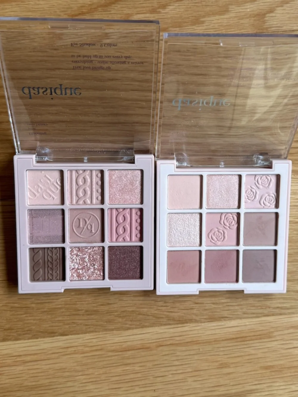 DASIQUE Eyeshadow Palette - #16 violet knit & #27 rose milk tea